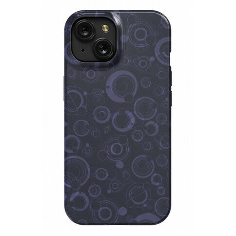 Gallifreyan Text Pattern Phone Case